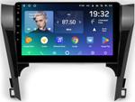 Магнитола Toyota Camry 50 2011-2014 (рамка черная глянцевая 10) - Teyes CC2 PLUS монитор 10.1" QLED, Android 10, Быстрая, SIM-слот