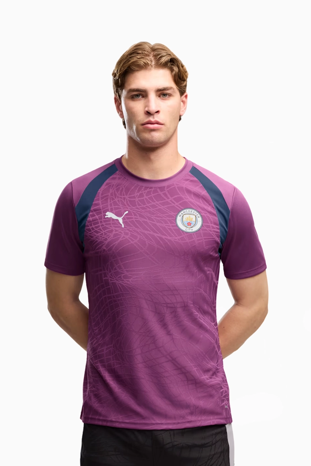 Футболка Puma Manchester City 26/27 Training - фиолетовый