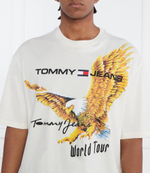 Футболка Tommy Jeans - кремовый (DM0DM17737)