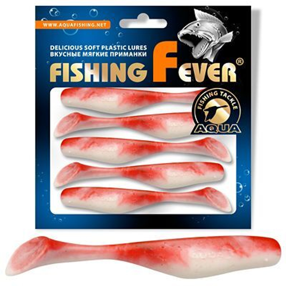 Мягкая приманка риппер FishingFever 8,0cm,5,8g,2 уп. по 5 шт