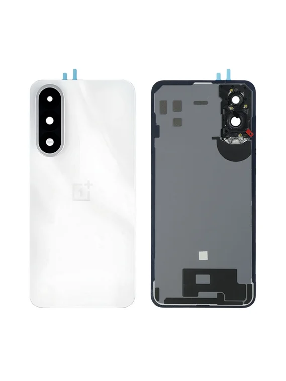 Задняя крышка для Oneplus Nord 5 Мраморно-песочная (Marble Sands) со стеклом камеры