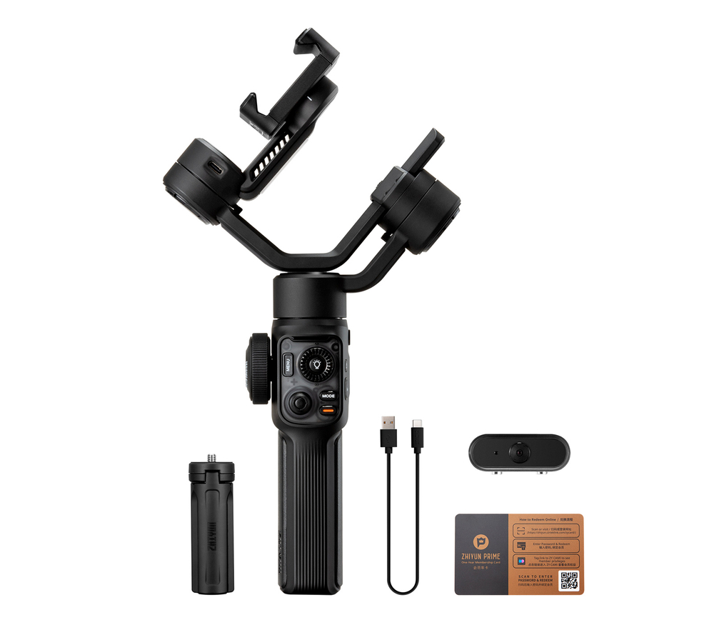 Стабилизатор Zhiyun Smooth 5S AI Combo, для смартфонов, с AI модулем