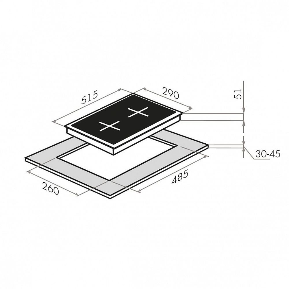 HOMSair HGE323GCWH
