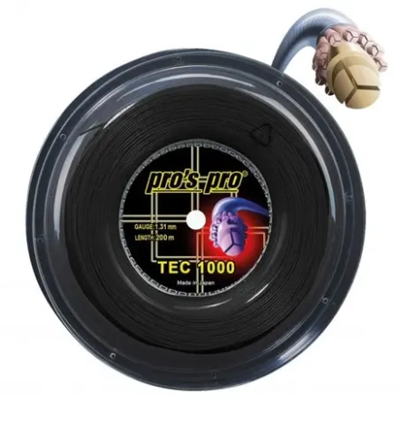 Струны теннисные Pro's Pro Tec 1000 (200 m) - black