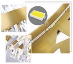 Люстра 9967P/R/D800 gold