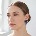 Серьги Fiore Luna Sapphire AG210405E-022 S