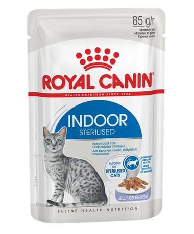 Royal Canin Indoor Sterilised желе пауч для кошек 85 г