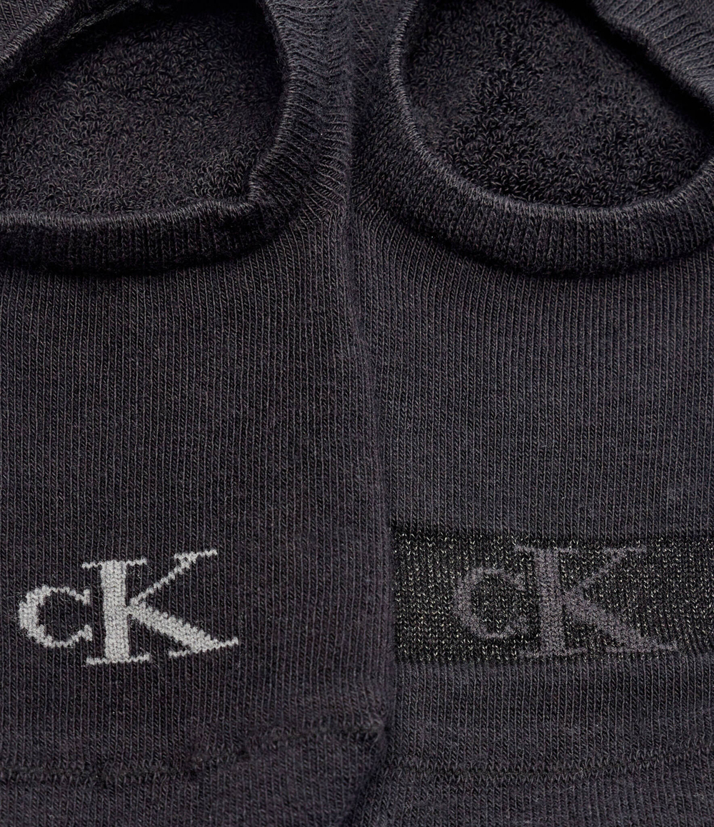 Носки/носки-следы 2 пары Calvin Klein Jeans - черный(701230601)