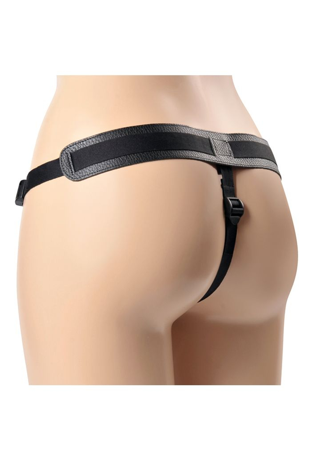 Чёрные трусики с плугом HARNESS Trapper - размер XS-M (Размер: XS-M) (Цвет: черный)