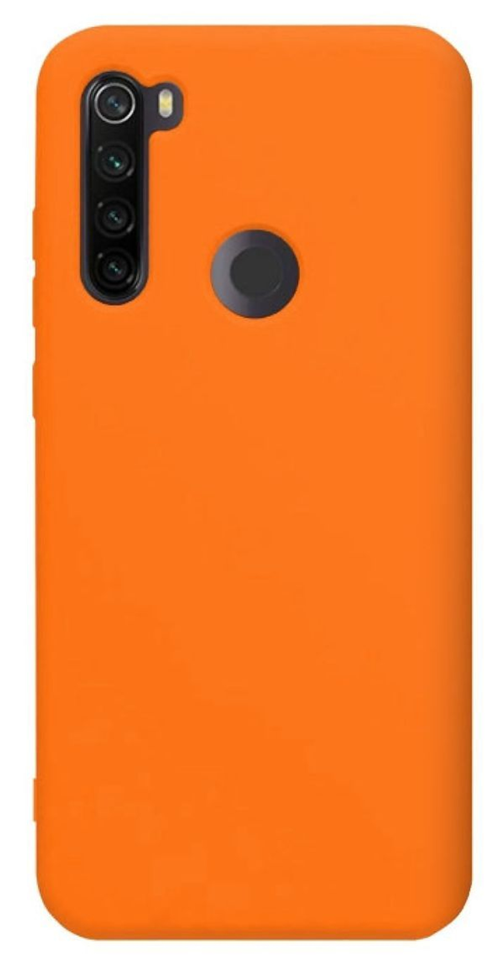 Мягкий Soft Touch чехол из силикона для XIAOMI REDMI NOTE 8T с бархатной подкладкой