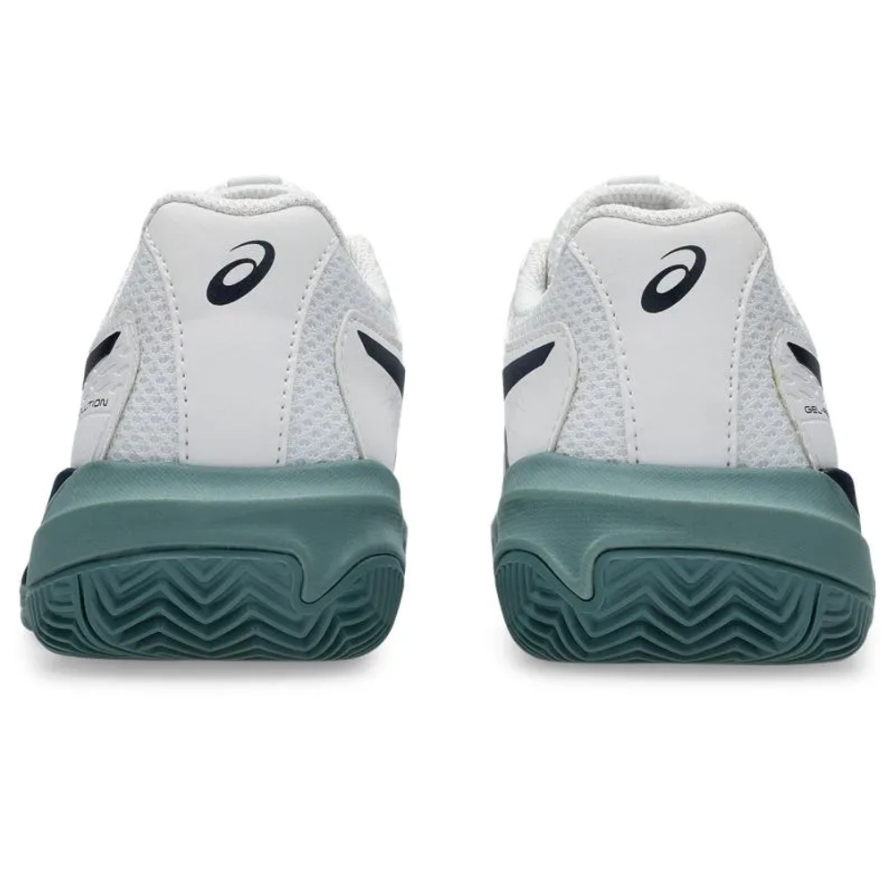 Детские теннисные кроссовки Asics Gel-Resolution X GS Clay - white/midnight