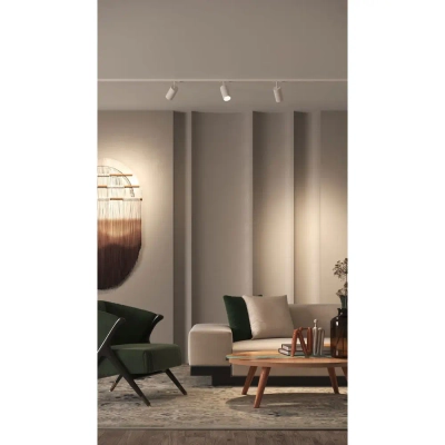 Трековый светильник Arte Lamp AERO A1347PL-1WH, 1хLED