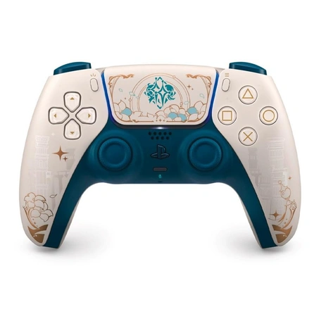 Геймпад Sony DualSense Genshin Impact Limited Edition White/Gold/Green