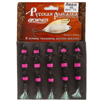 Мандула "Русская рыбалка" 3X (10см), 5шт/уп
