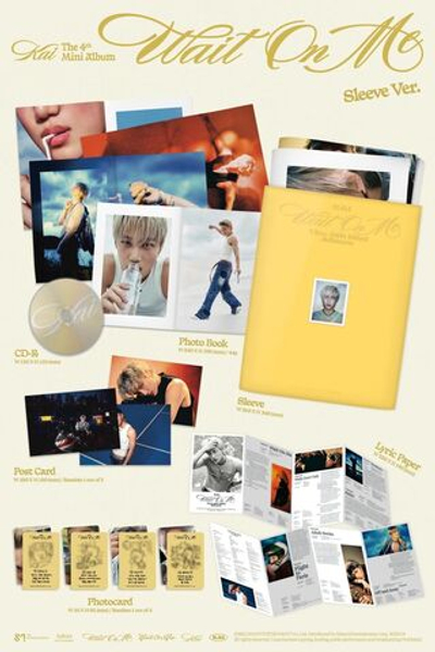 Альбом KAI - WAIT ON ME 4th Mini Album SLEEVE Version