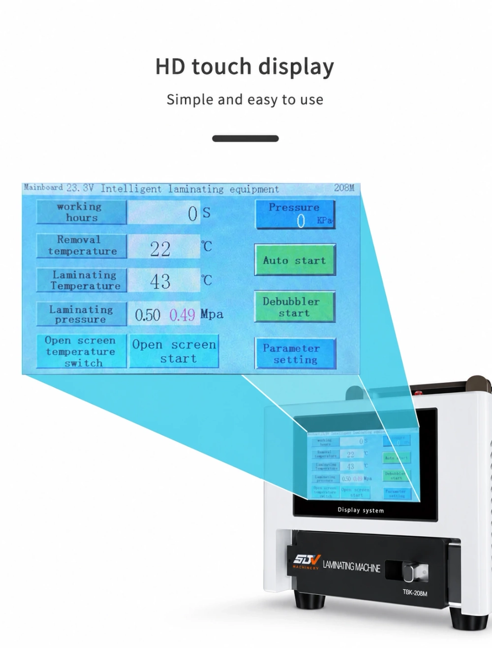 SDV-TBK-208M Мини-рабочая станция для разделения 3 в 1 — инструмент для ремонта ЖК-экрана