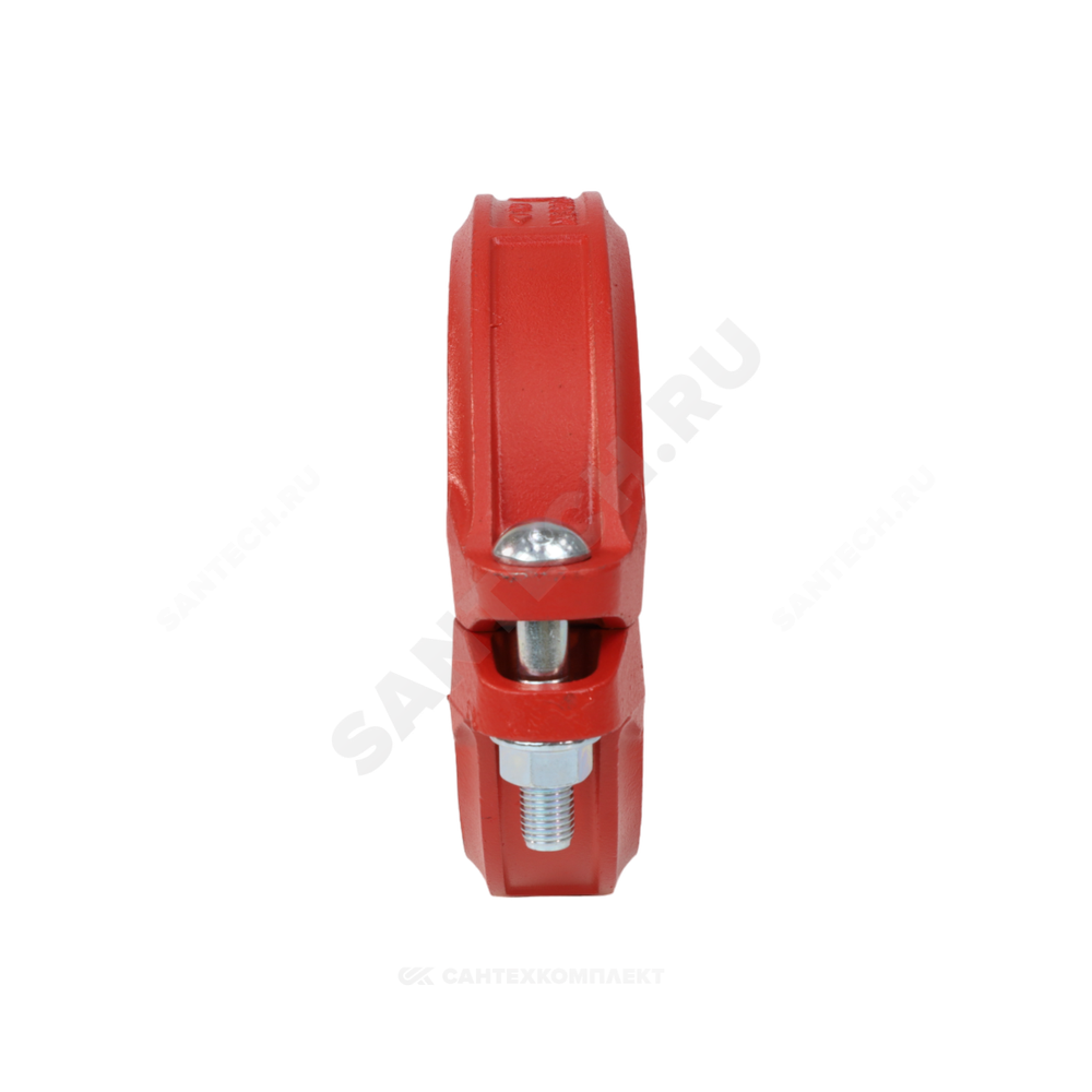 Муфта жесткая грувлок ковкий чугун XGQT01 Ду65 (Дн76) Ру25 JIANZHI
