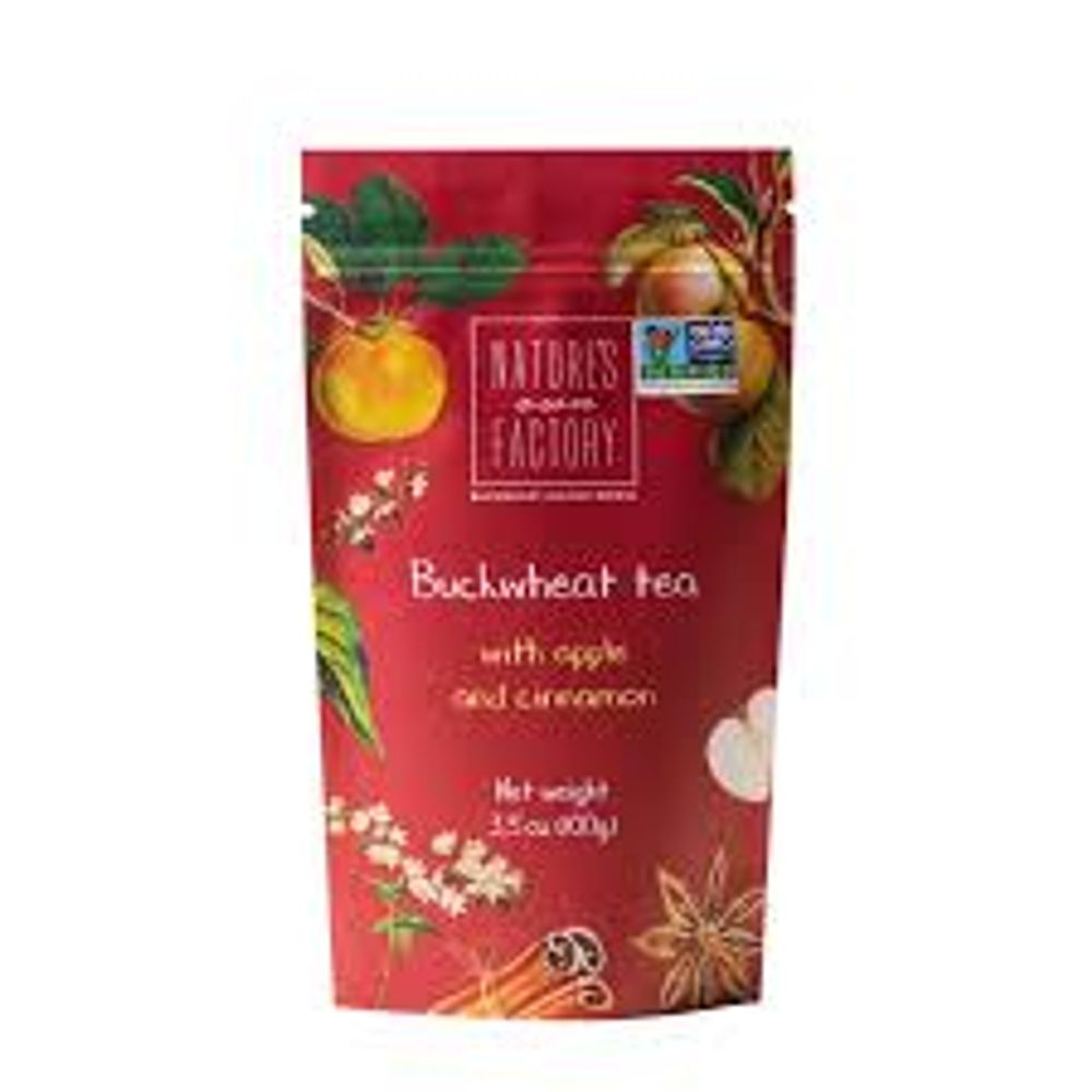 Гречишный чайный напиток Nature's own factory с Яблоком и Корицей 100гр