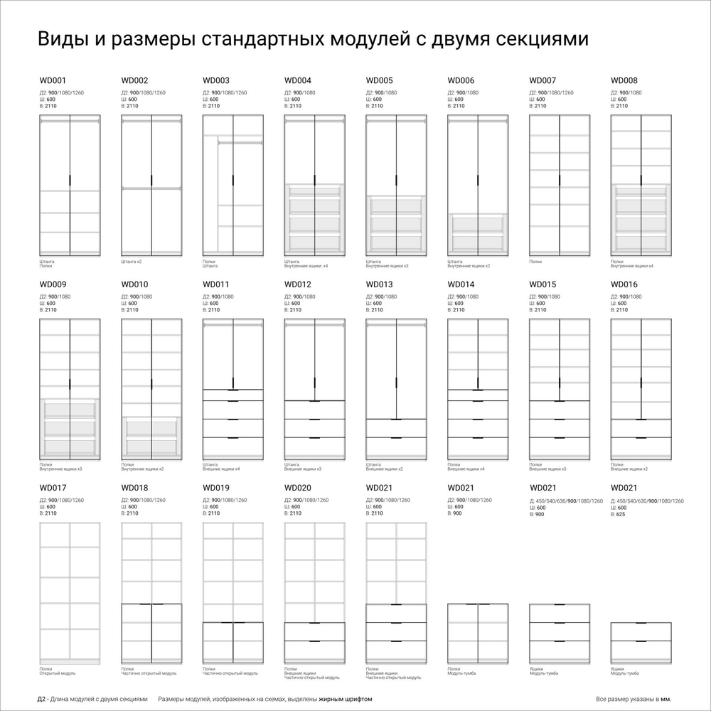 Гардеробная GA01_00