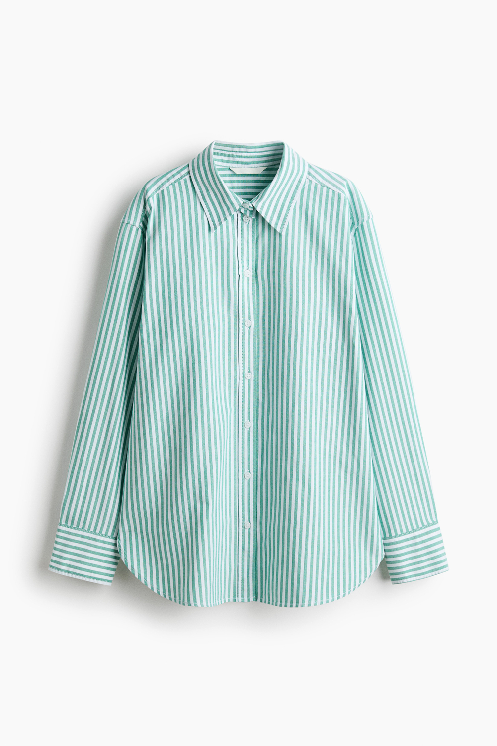 Рубашка из ткани оксфорд - H&M