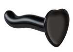 Черный фаллоимитатор-насадка Strap-On-Me P&G spot Dildo size S - 16,4 см. (Цвет: черный)