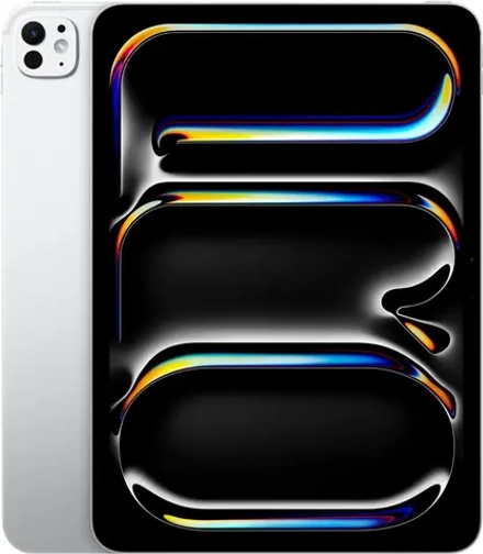 Планшет Apple iPad Pro 2024 A2836 M4 9C RAM8Gb ROM256Gb 11" OLED 2420x1668 iOS серебристый 12Mpix 12Mpix BT WiFi 10hr