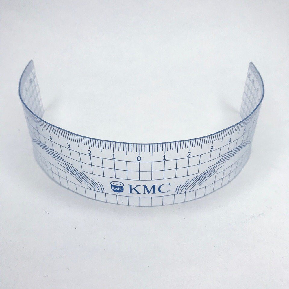 Линейка для бровей KMC