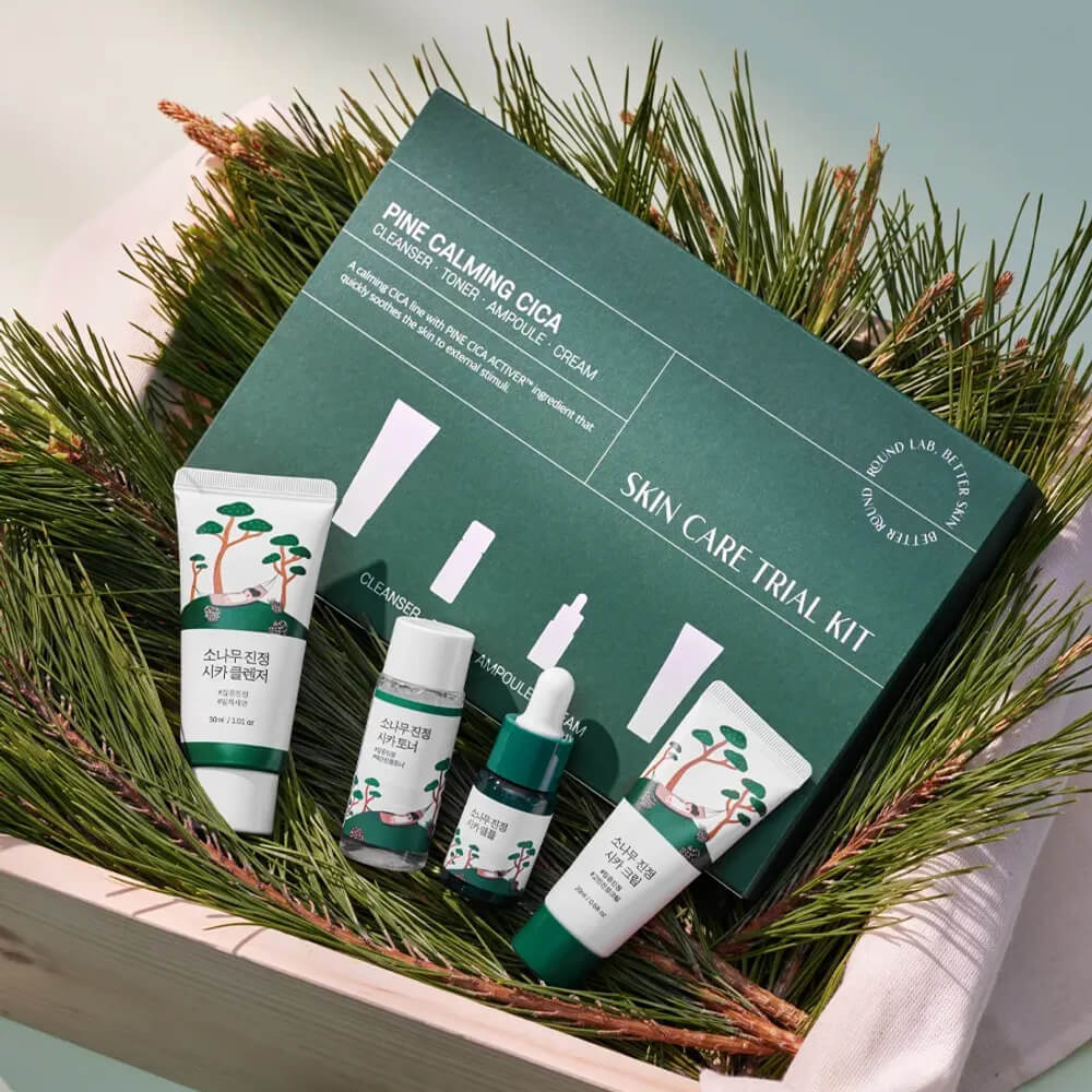 Round lab Pine Calming Cica Trial Kit