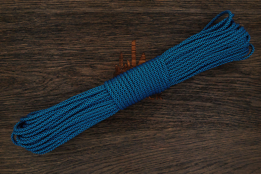 Паракорд «BlackRomb blue», 1 метр