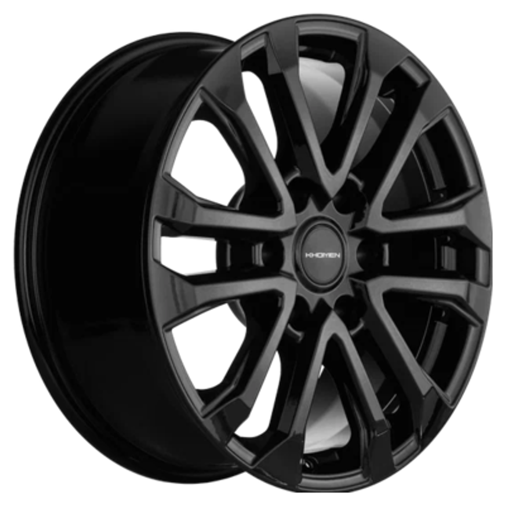 7,5x18/6x139,7 ET30 D106,1 KHW1805 (Fortuner/Hilux) Black Khomen Wheels