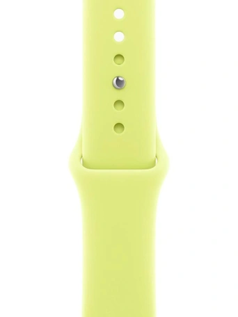 Умные часы Apple Watch S11 GPS 46 мм Silver Aluminium Case with Neon Yellow Sport Band - M/L