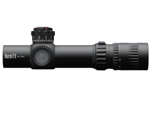 Прицел March-FX 1-10x24 Shorty DR-TR1FB FFP+SFP 34мм (D10SV24FDIMLX DR-TR1FB)