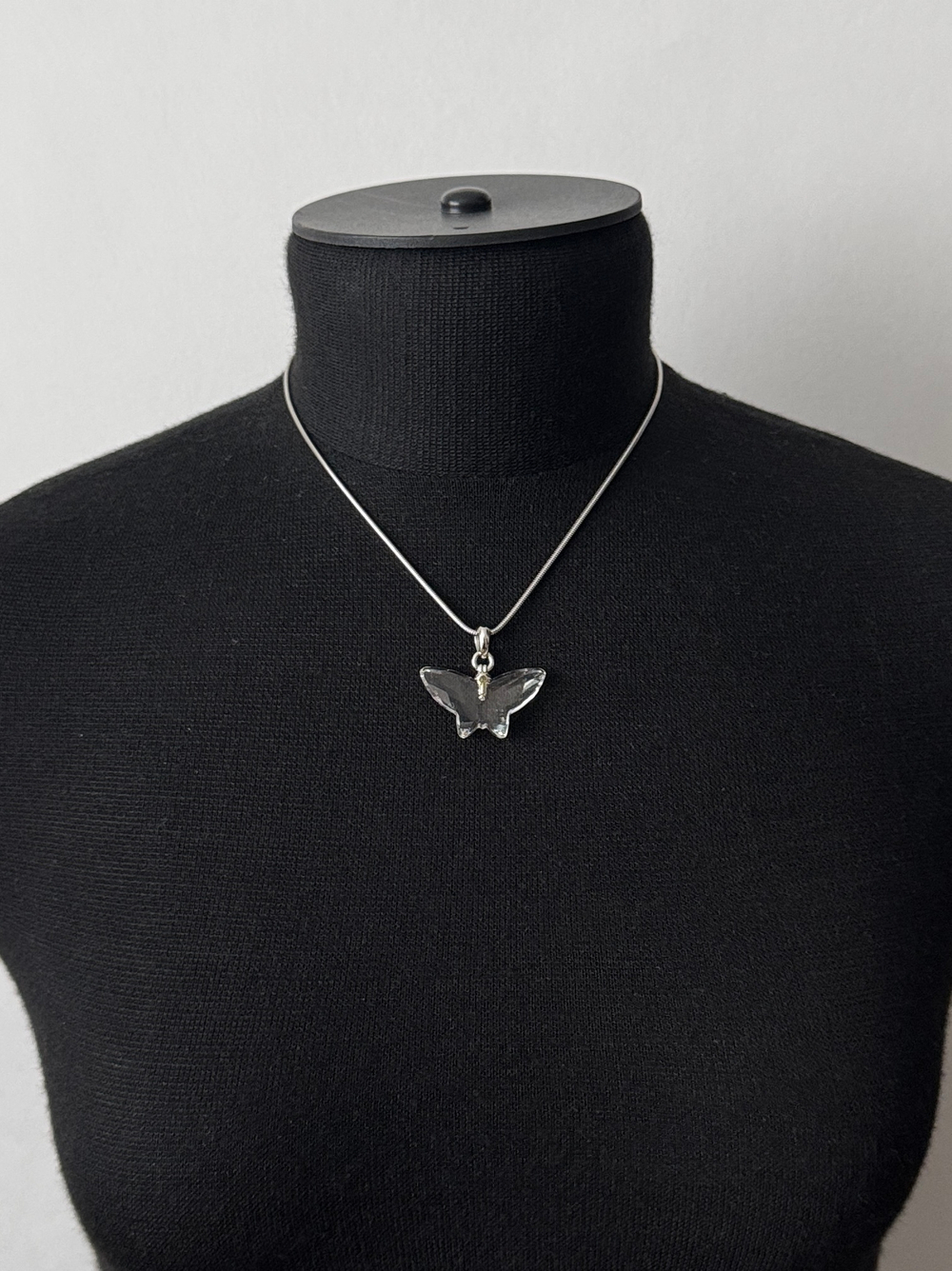 Кулон Бабочка Swarovski