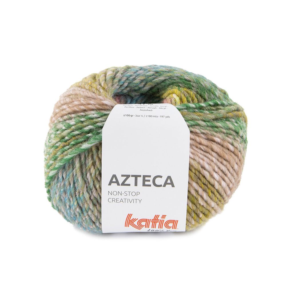 Пряжа Katia (Катя) Azteca / уп.10 мот. по 100 г, 180 м, K008