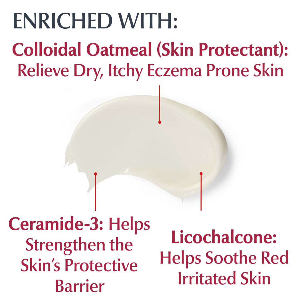 Eucerin, крем для уменьшения проявлений экземы, без отдушки, 226 г (8 унций)