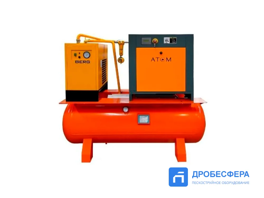 Винтовой компрессор BERG А18.5ЕО-8-500-IP65