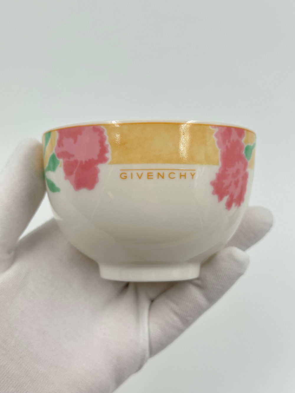Пиала с жёлтой каймой Givenchy by Yamaka