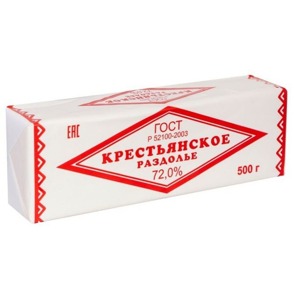 Масло сливочнное Крестьянское раздолье 500г