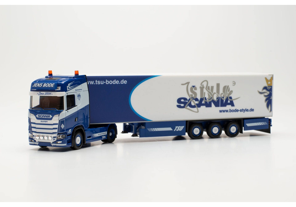 Грузовик Scania CS 20 HD, пп рефрижератор „TSU Bode“