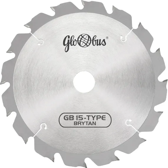 Диск пильный Globus по дереву для УШМ 160х2,7/1,6х20 мм, Z=12, арт. PS675-0160-0001