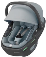 Детская коляска Maxi-Cosi Fame 3 в 1 с автокреслом Coral 360 Essential grey Twillic Black/Черный