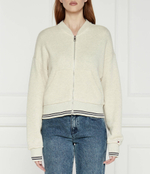 Худи CROP VARSITY Tommy Hilfiger - экрю(WW0WW42097)