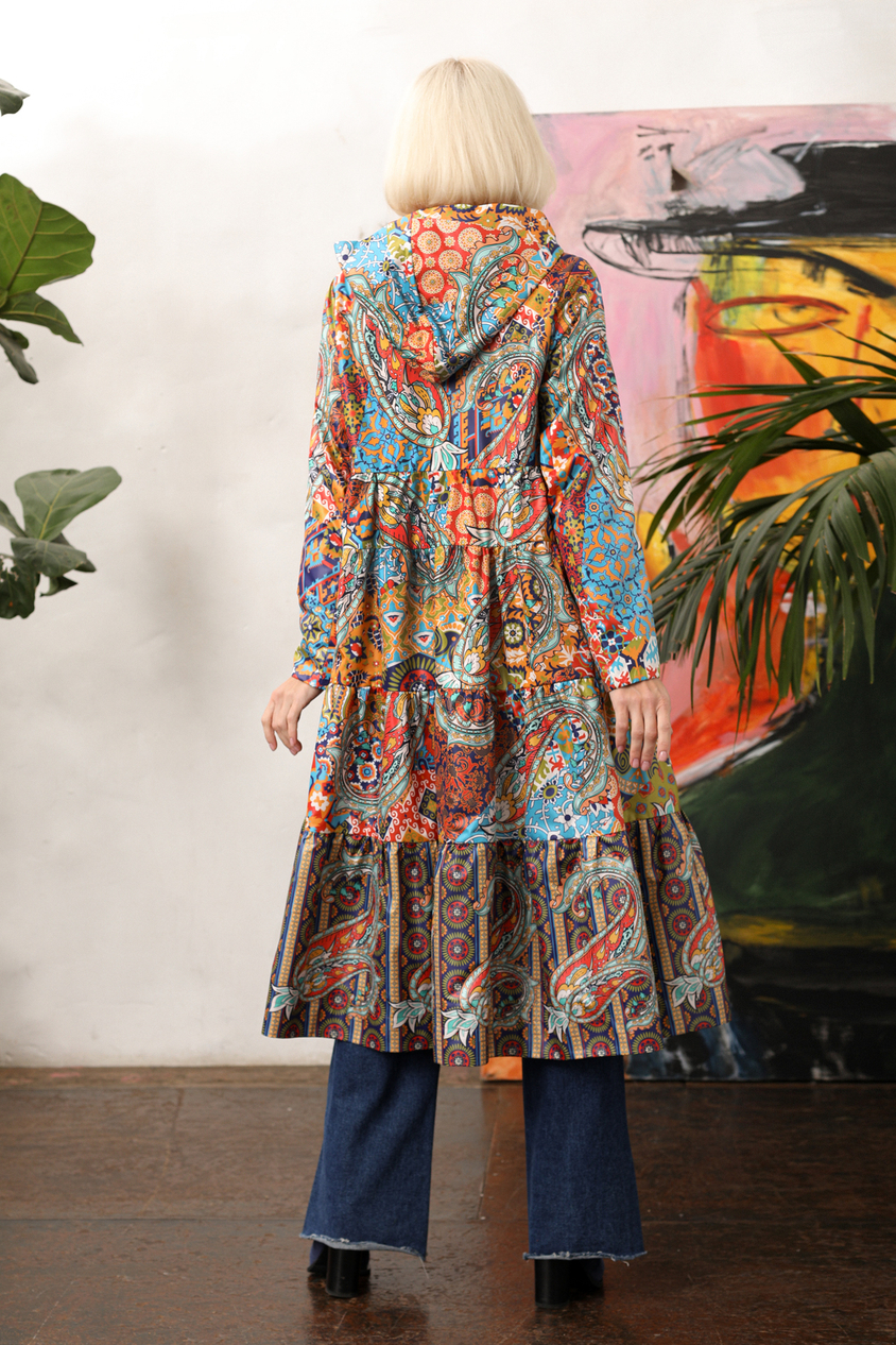 Raincoat "Hilary. Persian Night"