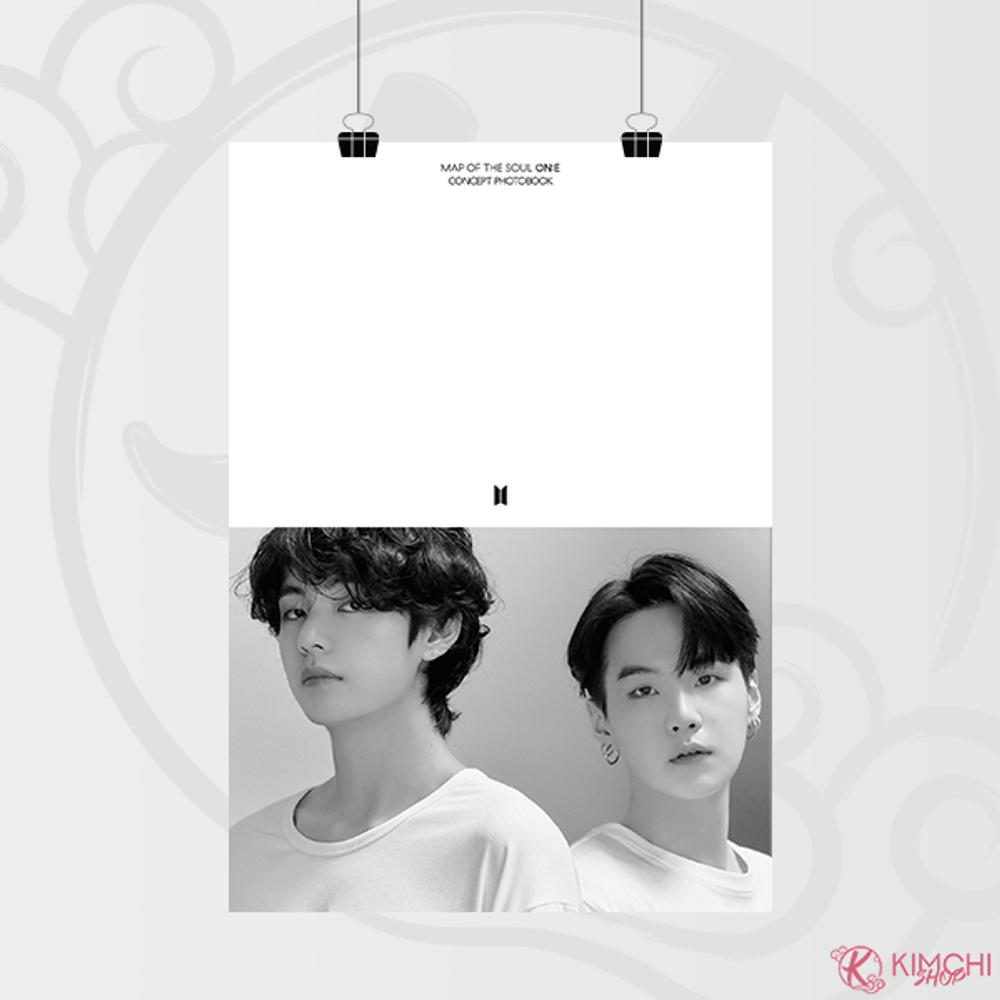 Постер А4 - BTS - Map of the soul ON:E ROUTE ver.