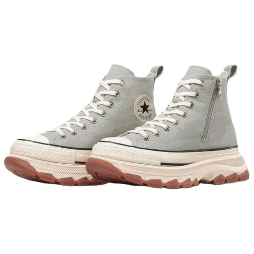 Converse All Star Trekwave Canvas Shoes Unisex High top Light Gray