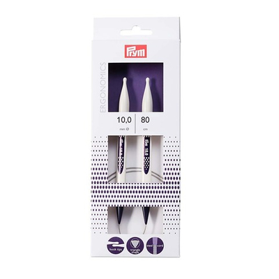 Спицы круговые Ergonomics, 10мм/80см Prym 215813