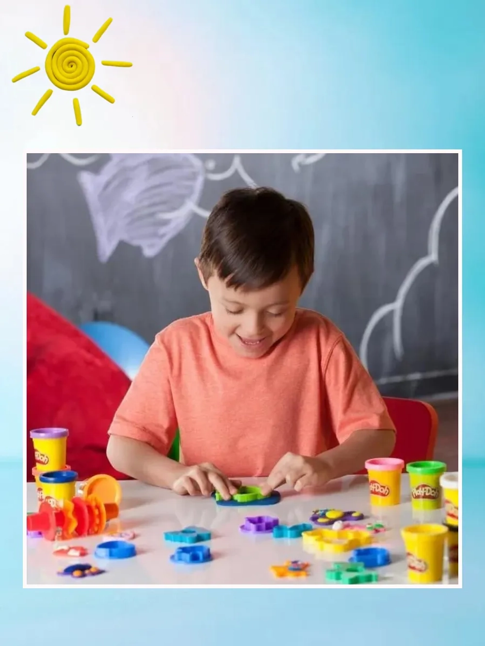 Игровой набор Play-Doh Штампуй и формируй Плей До A9305