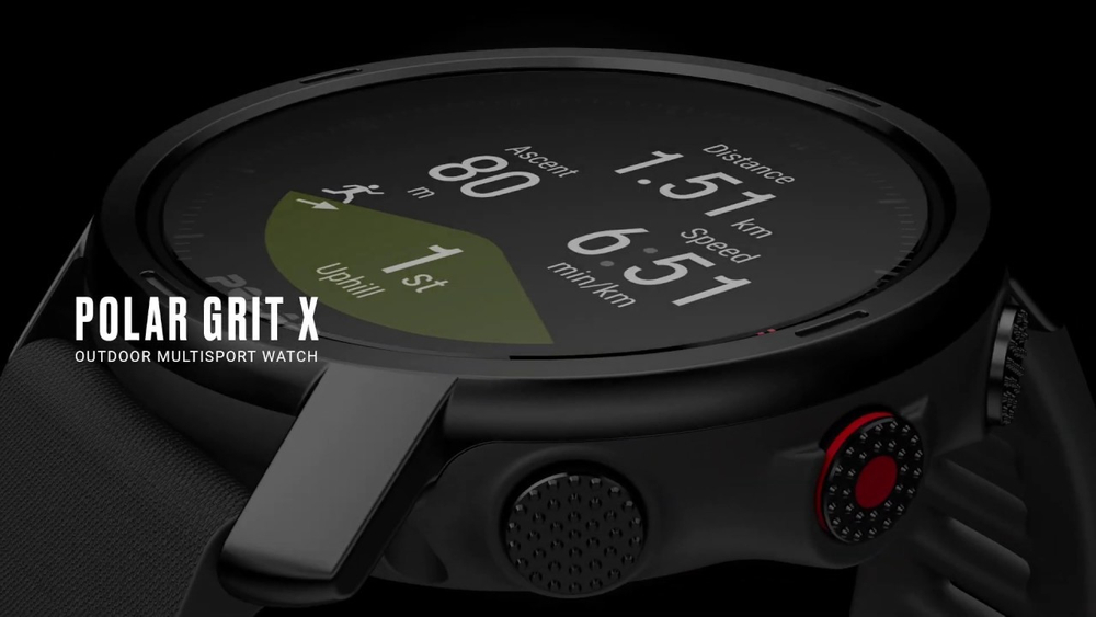 Мультиспортивные GPS-часы POLAR GRIT X, зеленые