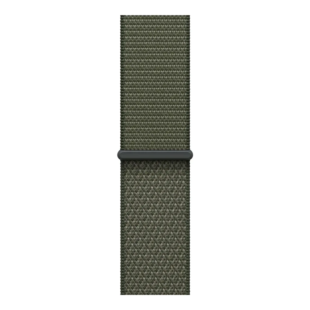 Умные часы Apple Watch SE 3 (2025) GPS, 40mm, Midnight Aluminium Case with Forest Sport Loop