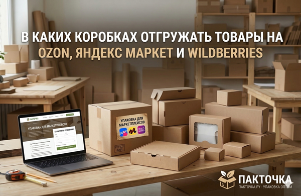 Как выбрать коробки и упаковку для Wildberries, Ozon и Яндекс Маркета Как выбрать коробки и упаковку для Wildberries, Ozon и Яндекс Маркета